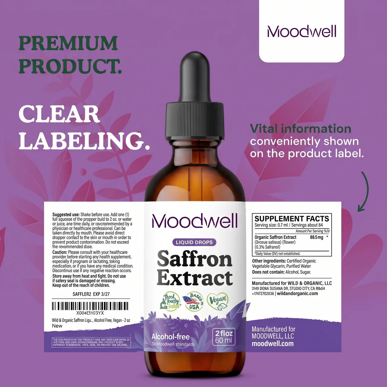 Saffron Extract Drops®